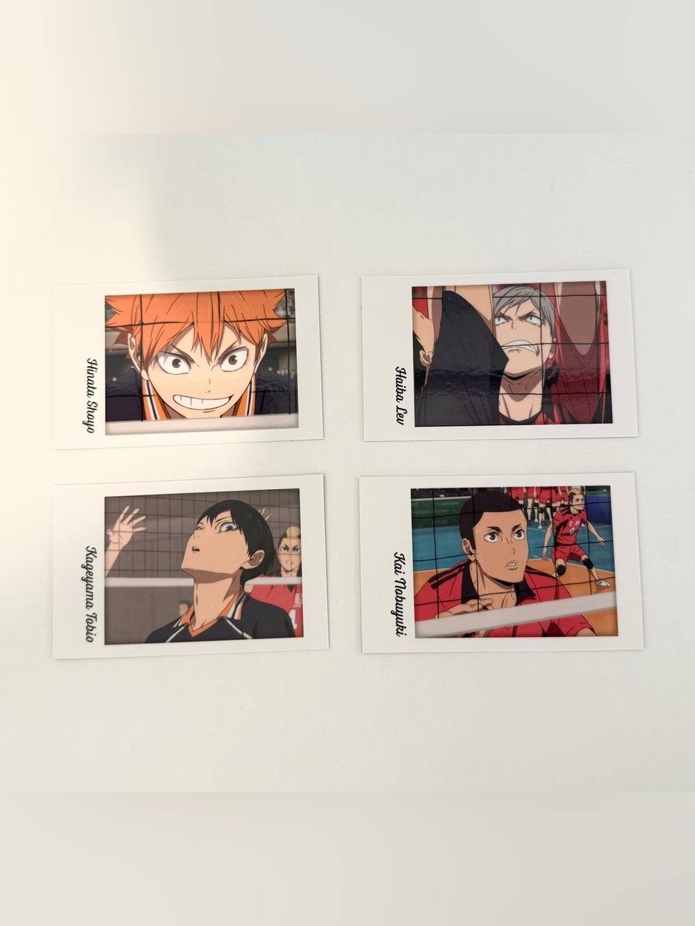 Anime official collectible haikyuu haikyu cards set